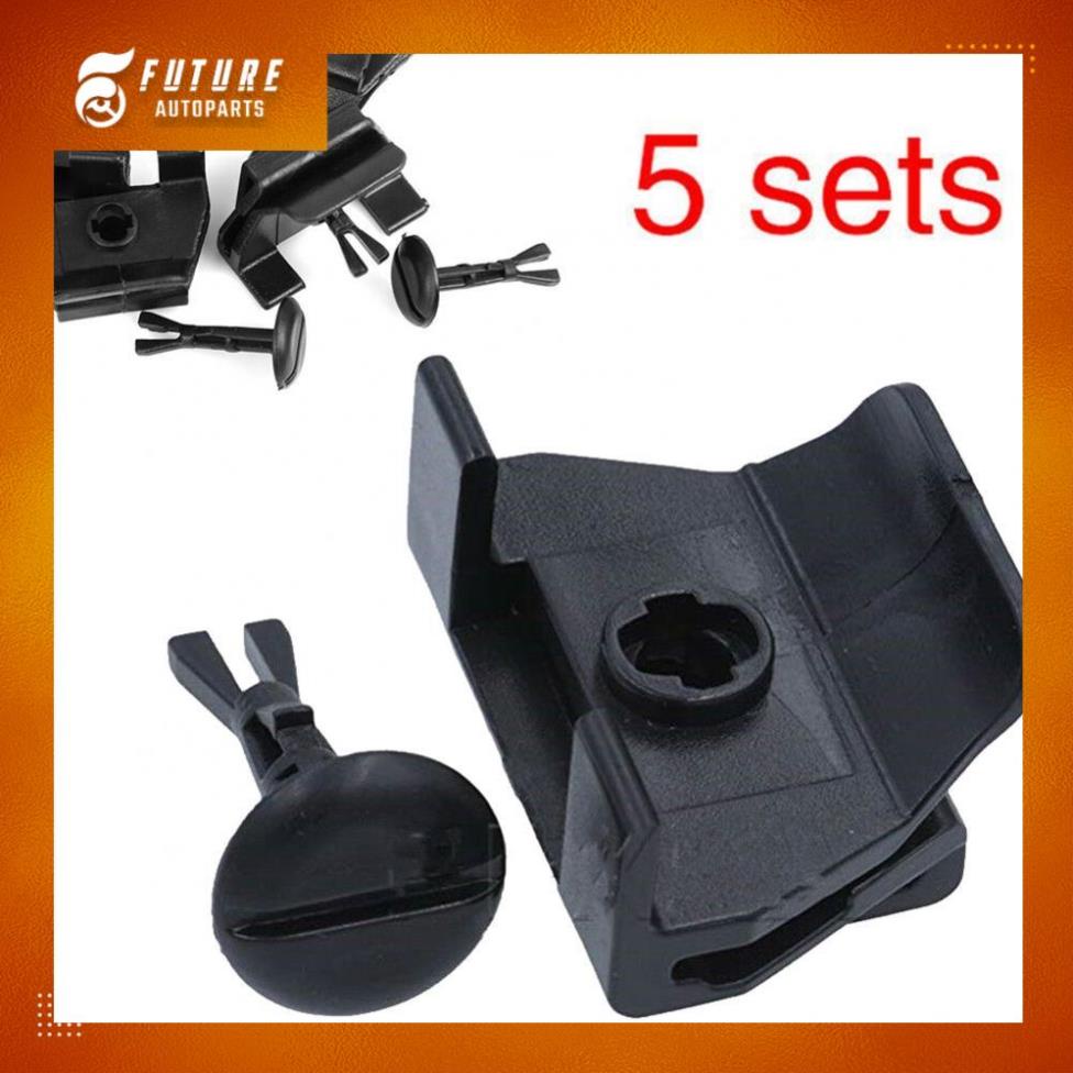 [Toyota] 5 Bộ Chốt Đinh Tán Nhựa Kẹp Tấm Chắn Bùn Chuyên Dụng Cho Xe Hơi Toyota - Future Autoparts