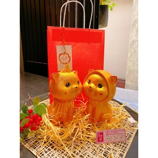 (27x16x17cm) Heo đất Khủng long ngố, chất liệu thạch cao