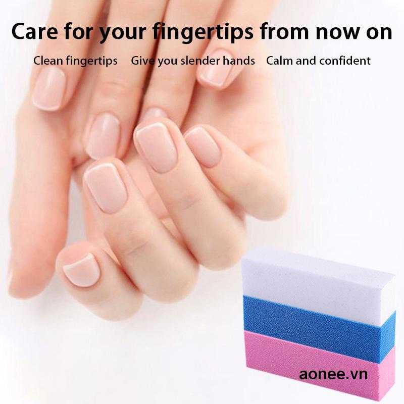 ✨✨1 Cây Giũa Móng Tay Màu Trắng Hồng Xanh Dương