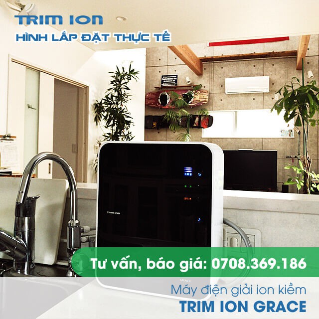 Máy Lọc Nước Điện Giải Ion Kiềm TRIM ION GRACE