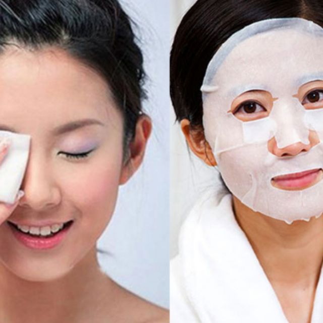Combo 50 Khăn giấy Nén Đắp Mặt Nạ