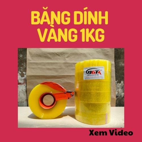 {Xả Kho} 6kg - Băng Dính 1kg Lõi 2.4mm - Giá Rẻ Nhất Hà Nội