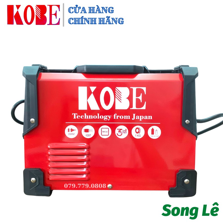 Máy Hàn Mig 5 Chức Năng MiNi KOBE MIG 2700 PRO - Dây Mig rời - Không dùng khí - Tặng Full Phụ Kiện -