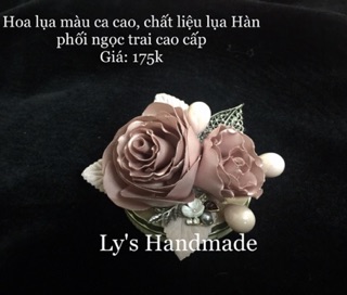 Hoa cài áo, váy
