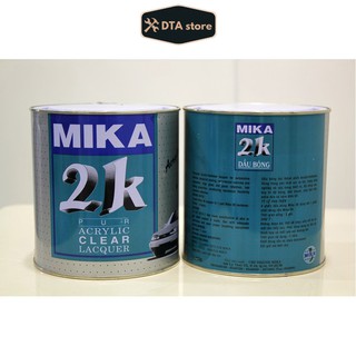 Dầu Bóng 2k Mika (2 Thành Phần)