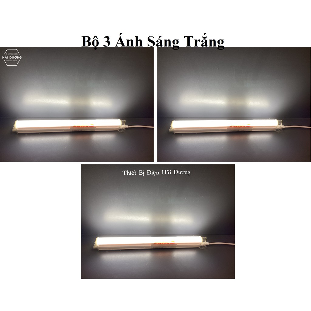 Bộ 3 Đèn Tuýp Led Liền Máng Rạng Đông BD LT03 T5 N02 30cm 4w Chip Led Sam Sung - Bảo Hành 24 Tháng