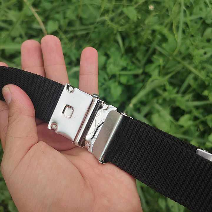 Thắt Lưng Nam/Dây Nịt Nam Vải Dù Khóa Con Lăn Chống Gỉ  Bảo Hành 1 Năm Cam Kết Hàng Y Hình Giảm Giá Cự