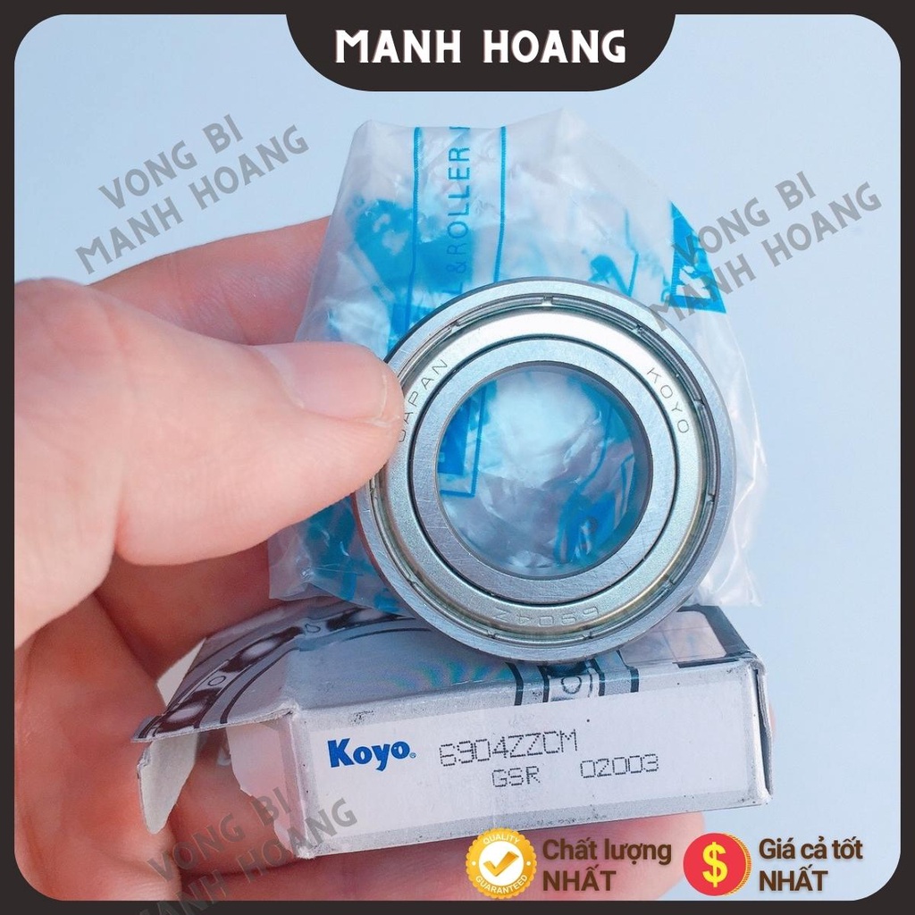 Vòng bi, bạc đạn 6904 CM KOYO, tiêu chuẩn quốc tế, chất lượng cao, bền bỉ - Vòng bi Mạnh Hoàng