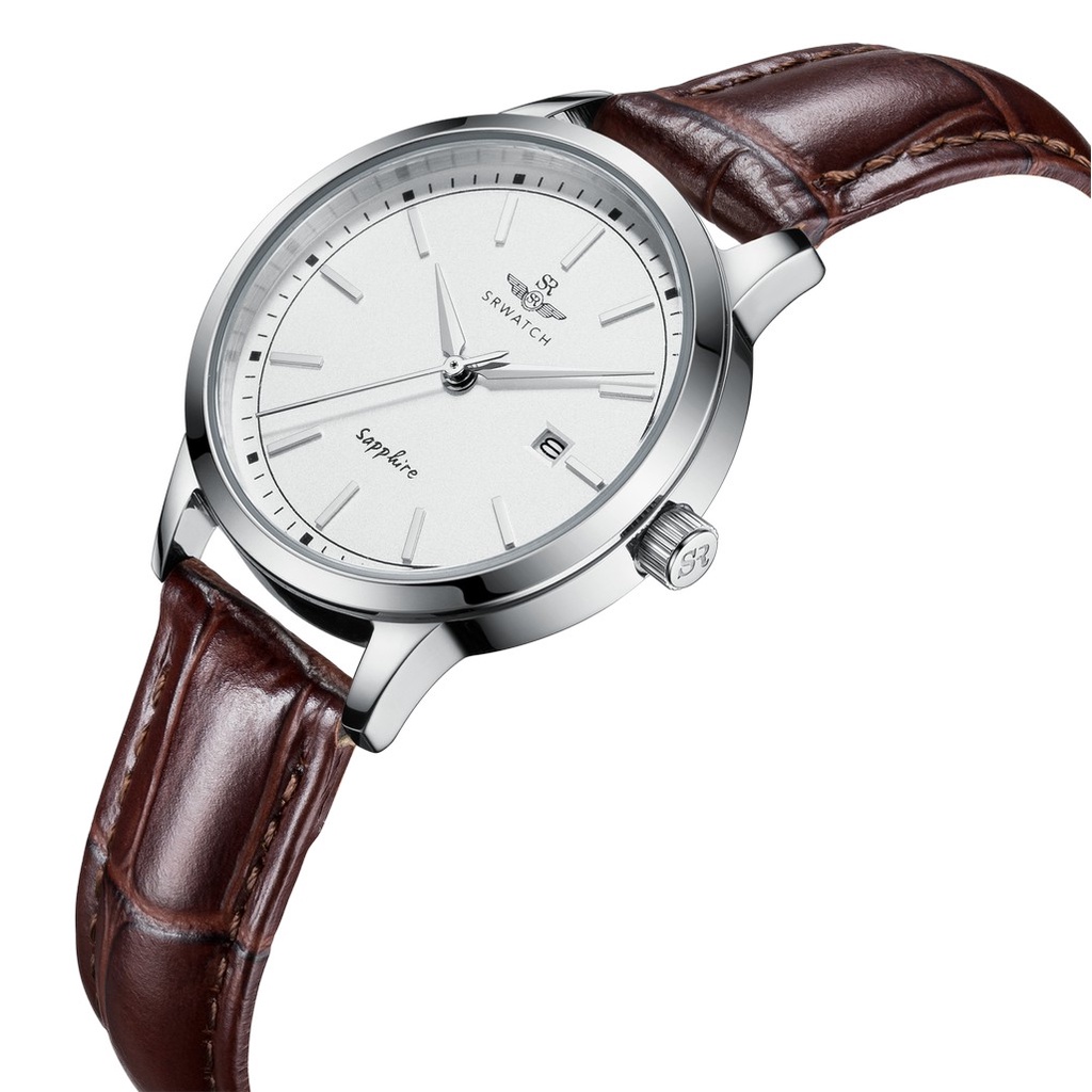 Đồng hồ đôi SRWATCH SL3008.4102CV nữ và SG3008.4102CV nam , mặt kính sapphire , chống trầy , chống nước , bảo hành 1 năm