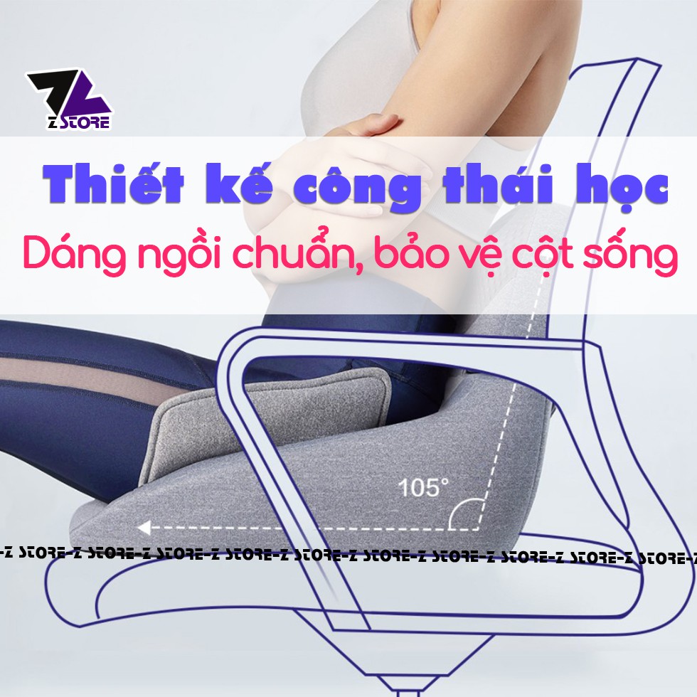 Ghế massage mini Xiaomi Momoda SX352 - massage hông - massage eo - đệm massage sửa tư thế ngồi