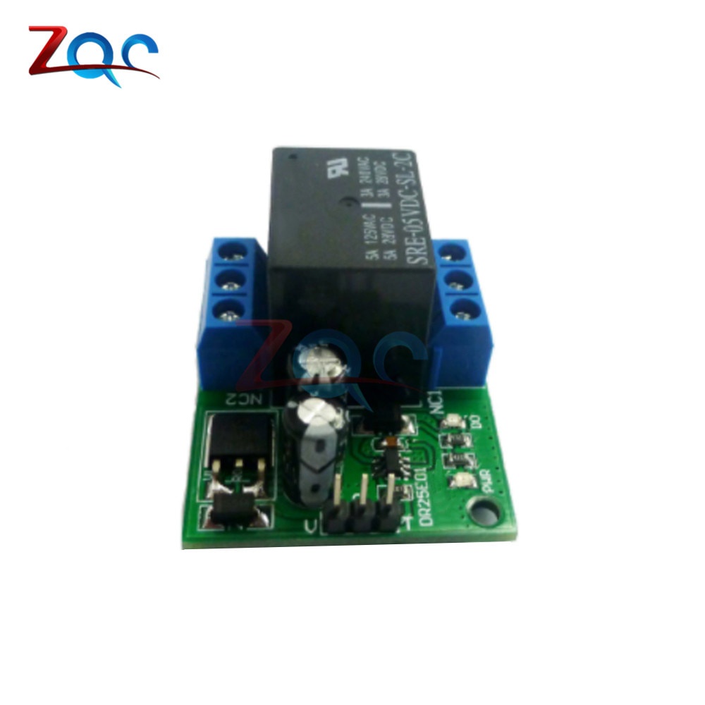 DC 5-24V 3-5A Flip-Flop Latch DPDT Relay Module Bistable Self-Locking Double Switch Board for Arduino MEGA AVR LED