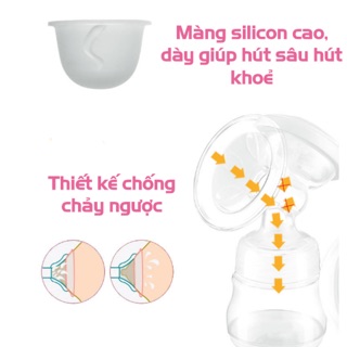 Màng hút slicon (van trên) thay thế cho máy hút sữa điện GB, Rozabi, CMbear, Sanity...