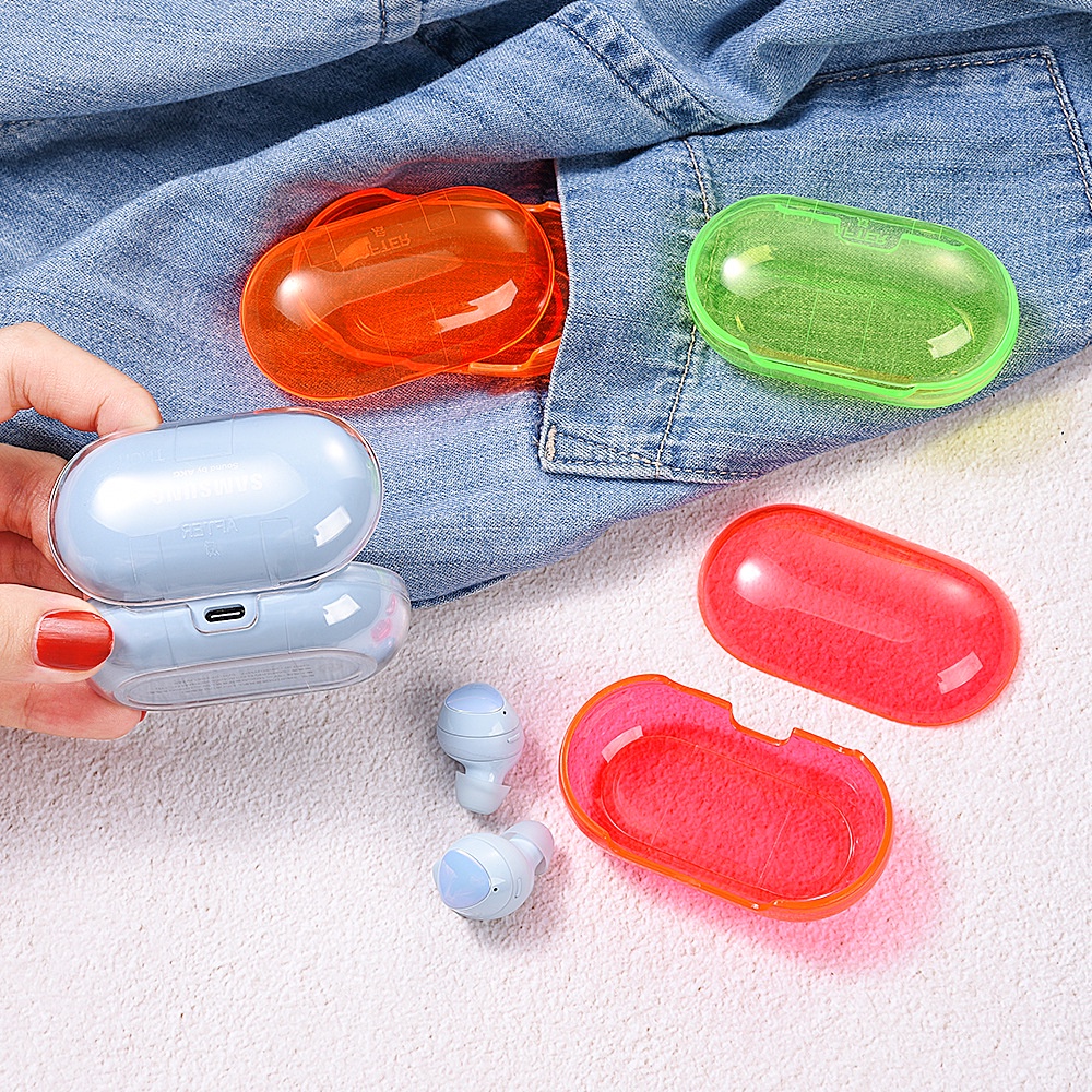 Samsung Galaxy Buds / Buds + Plus / Buds2 / Buds Live / Buds Pro Case Vỏ Bảo Vệ Hộp Sạc Tai Nghe Bluetooth Không Dây Bằng Pc Cứng Họa Tiết Hoạt Hình Ốp