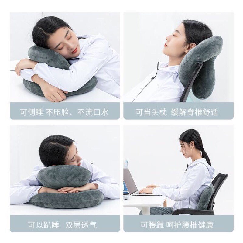 GỐI CHỮ U CHO DÂN VĂN PHÒNG, LÁI XE, DU LỊCH GỐI KÊ CỔ