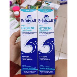 Nước biển xịt mũi cho người lớn va tre em STERIMA