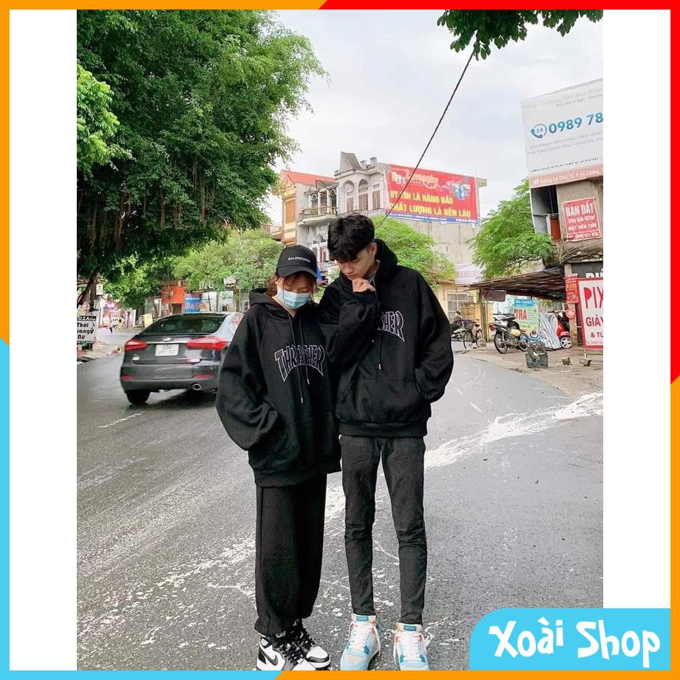 Áo Hoodie Nam Nữ From Rộng Chất Nỉ THRASHER , Áo Hôdie Nữ Hot Hit | BigBuy360 - bigbuy360.vn