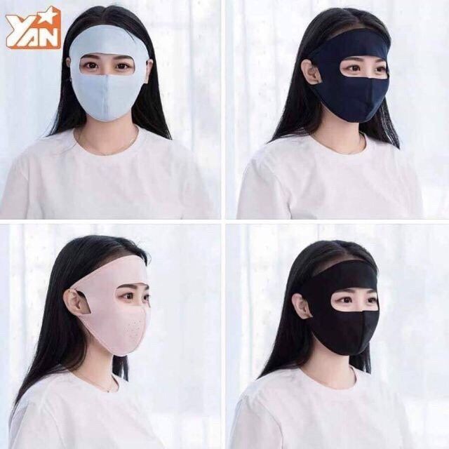 khẩu trabg Ninja loại 1 bo viền cho mùa hè