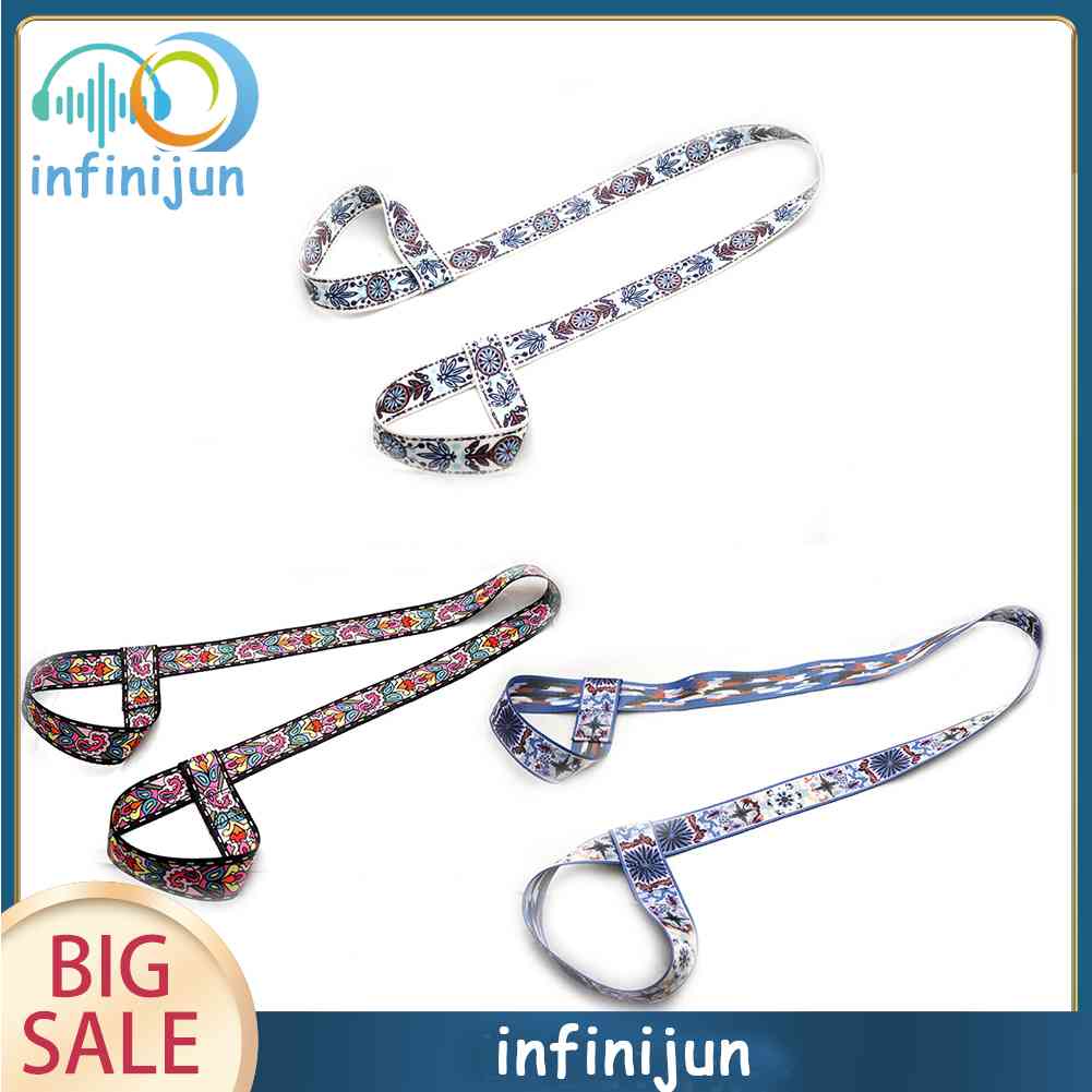 Dây Cột Thảm Tập Yoga Chỉnh Được In Họa Tiết Xinh Xắn