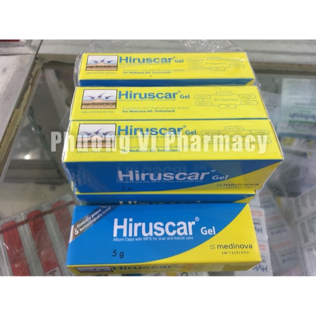 Gel hỗ trợ sẹo thâm Hiruscar