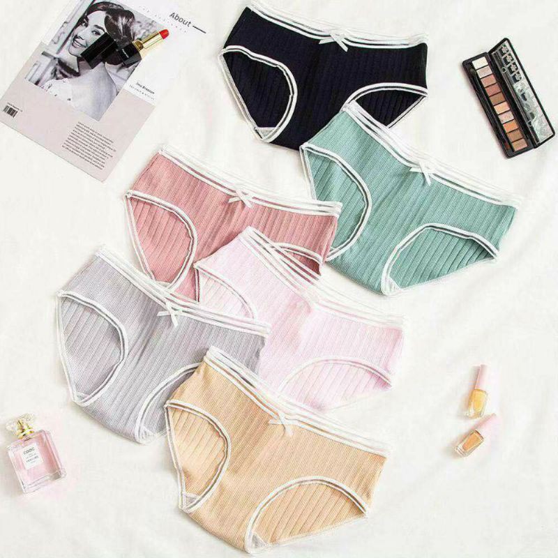 [Mã 12FASHIONSALE1 giảm 10K đơn 50K] Quần lót cotton nữ mềm mịn kháng khuẩn 804