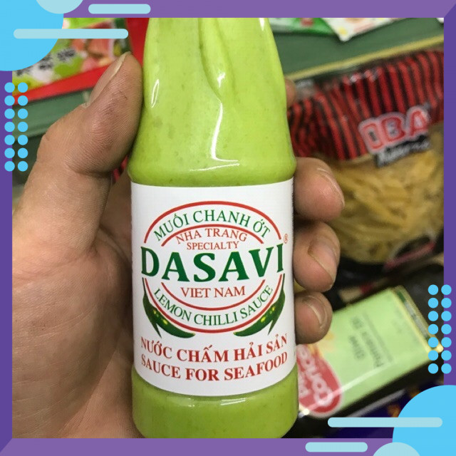 Muối chanh ớt Dasavi- Nước chấm hải sản Dasavi 130g
