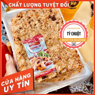 [CHÍNH HÃNG TRÀ VINH] Cơm Cháy Chà Bông Tí Chuột Nhiều Ruốc Vừa Vị Túi Hút Chân Không Hợp Vệ SInh