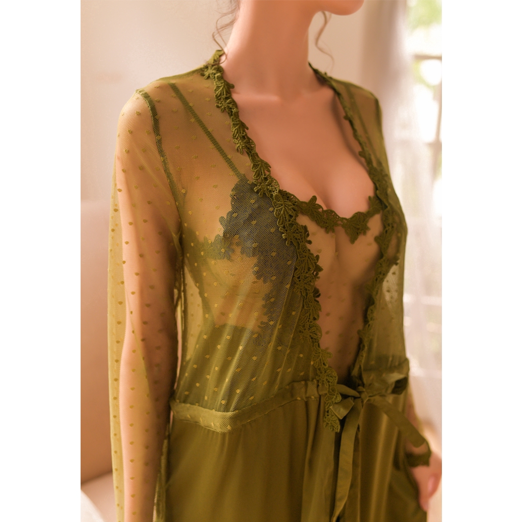 Đầm ngủ satin thiết kế gợi cảm cho nữ | BigBuy360 - bigbuy360.vn