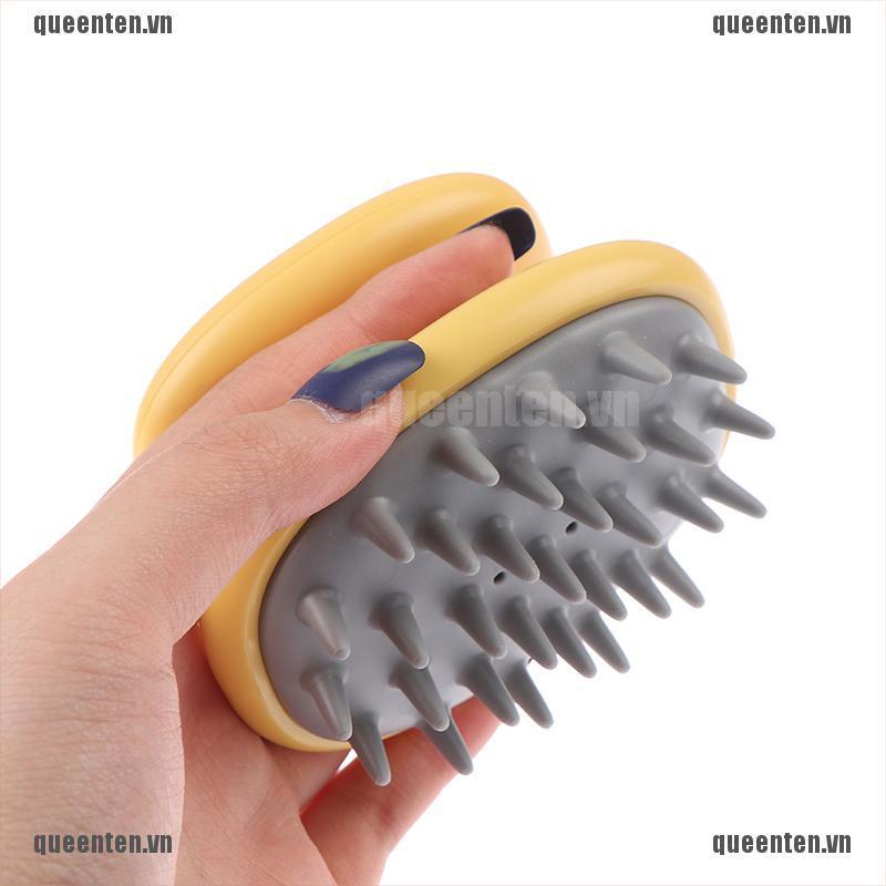 [Hàng mới về] Lược gội đầu mát xa da đầu kích thích mọc tóc bằng silicone dành cho chăm sóc tắm rửa