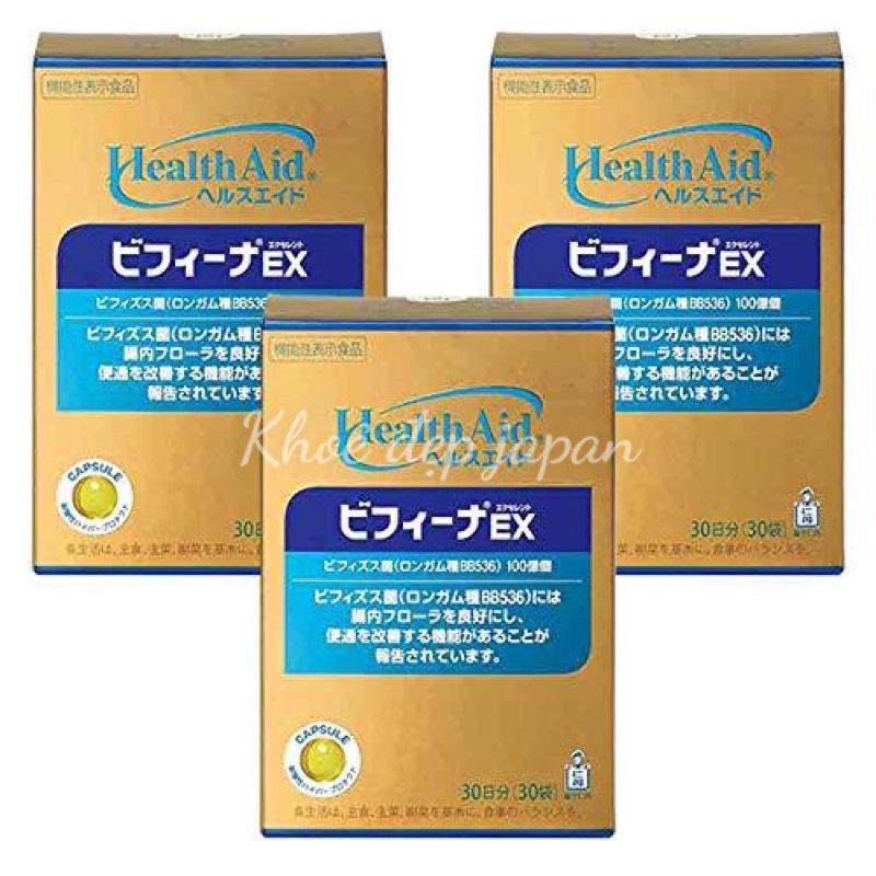 Men Health Aid Bifina EX Bổ Sung Lợi Khuẩn Hộp 30 Gói Nhật Bản