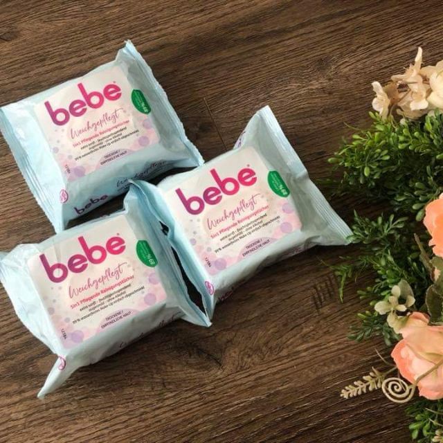 Khăn giấy tẩy trang Bebe  5 in 1