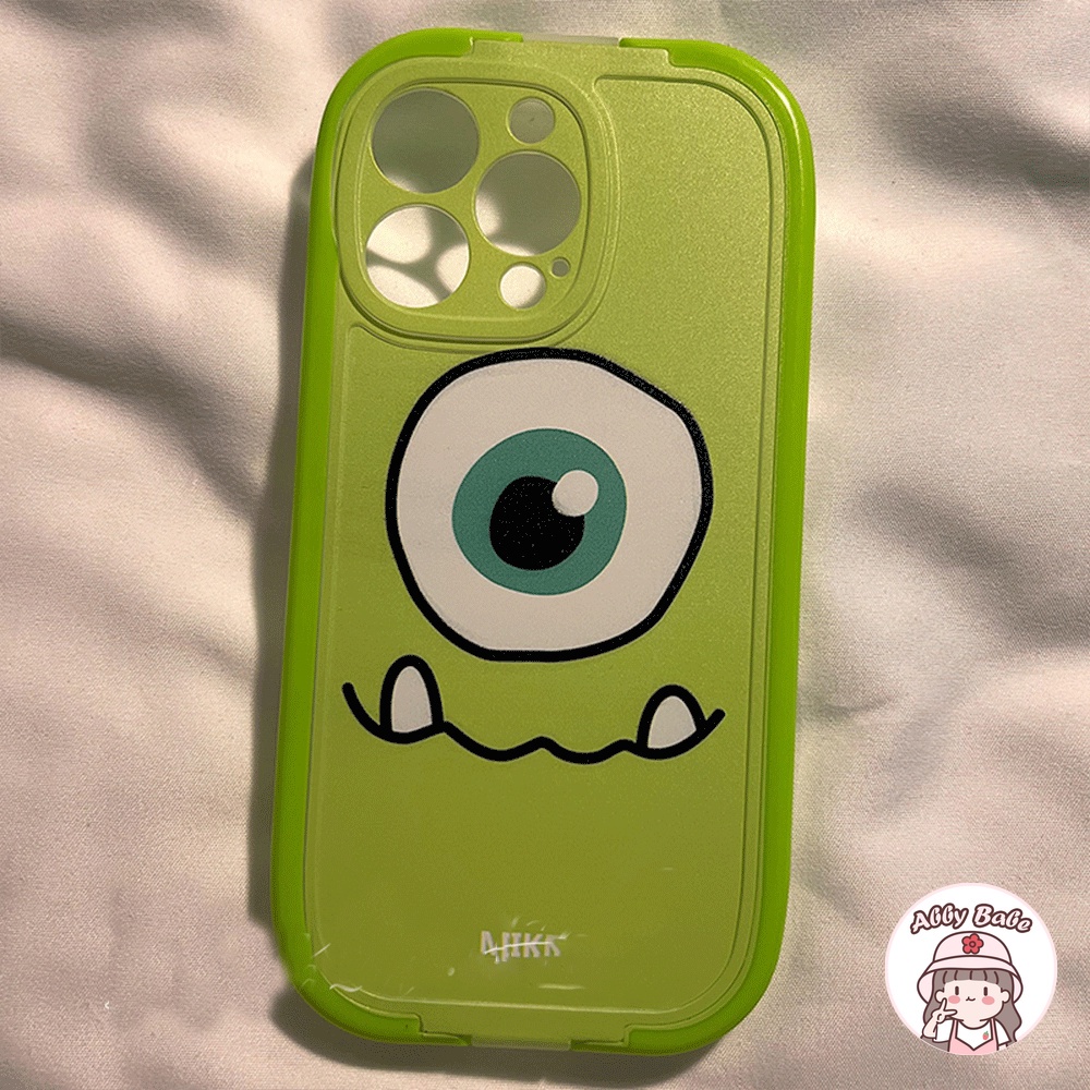 Ốp Điện Thoại TPU Mềm Mỏng Họa Tiết Quái Vật Mắt To Hoạt Hình Cho Iphone 11 7Plus 13 12 11 Pro Max X XS 12 13 XR