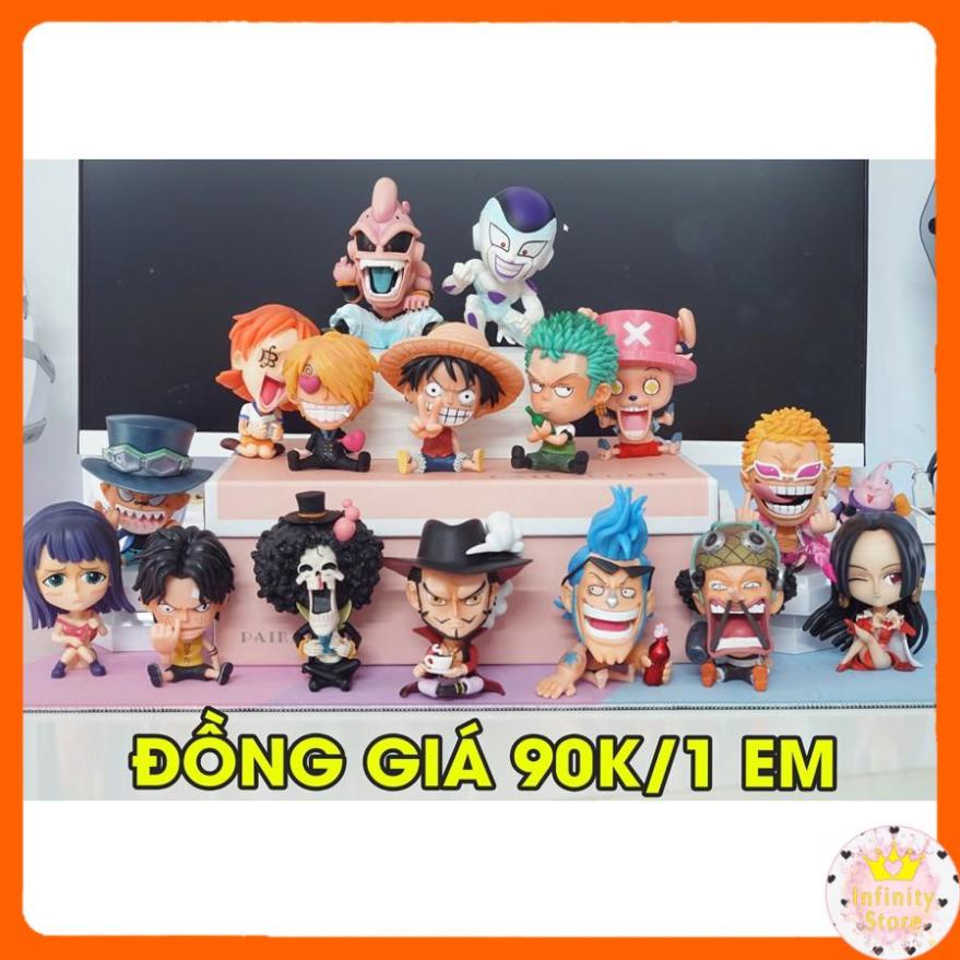 MÔ HÌNH ONEPIECE ANIME DRAGONBALL TROLL CHIBI INFINY DECOR