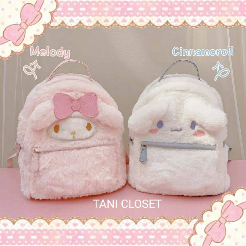 Balo Lông Nhung SANRIO Cinnamoroll Melody