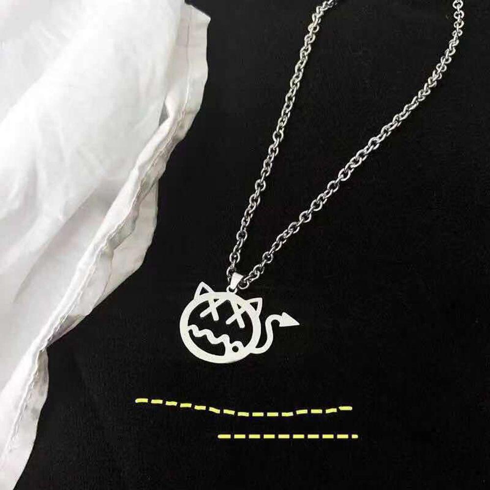 FORBETTER Vòng cổ Mặt Hình Gấu / Pikachu Phong Cách Vintage Thời Trang