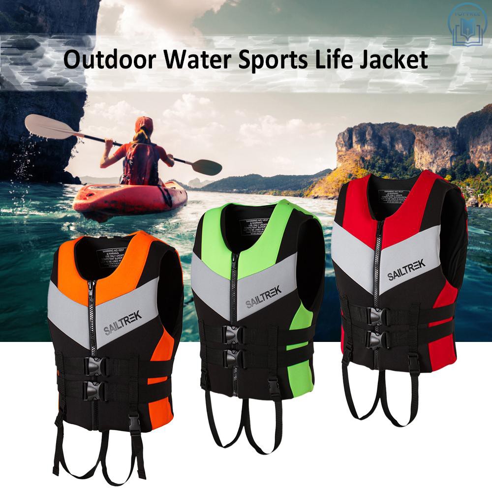 Áo Phao Cứu Sinh Chất Liệu Neoprene Cho Người Lớn Mặc Khi Chơi Thể Thao Nước/Câu Cá/Chèo Xuồng Kayak/Đi Thuyền/Bơi Lội