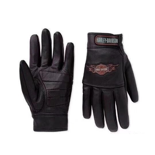 Găng tay da phong cách Harley Davidson