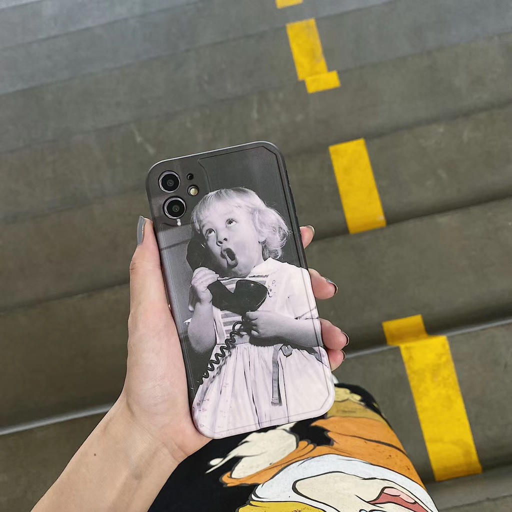 Ốp điện thoại in họa tiết đáng yêu cho iPhone 7 8 + X Xs Xr Xsmax 11 Pro Promax | BigBuy360 - bigbuy360.vn