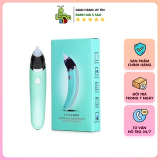 Máy hút mũi điện tử little bees có 5 cấp độ tiện lợi, dụng cụ hút mũi tự động cho bé - larva kid