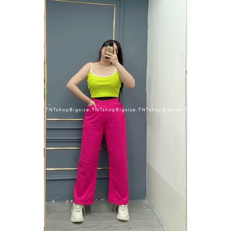 Áo HOODIE Nỉ Bông - QUẦN ỐNG RỘNG UNISEX [ TNT SHOP BIGSIZE 60KG 90KG ] | BigBuy360 - bigbuy360.vn