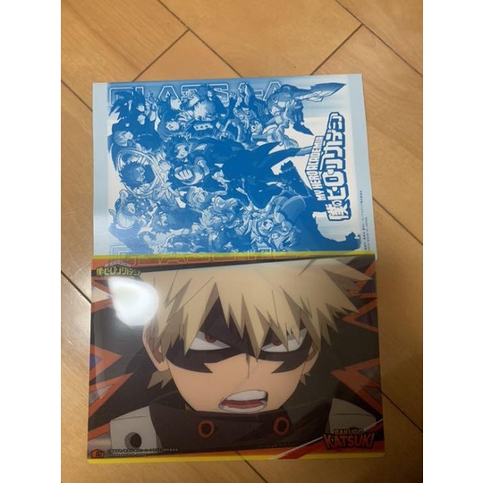 Poster Visual My Hero Academia Nhựa Trong Chính Hãng BANDAI