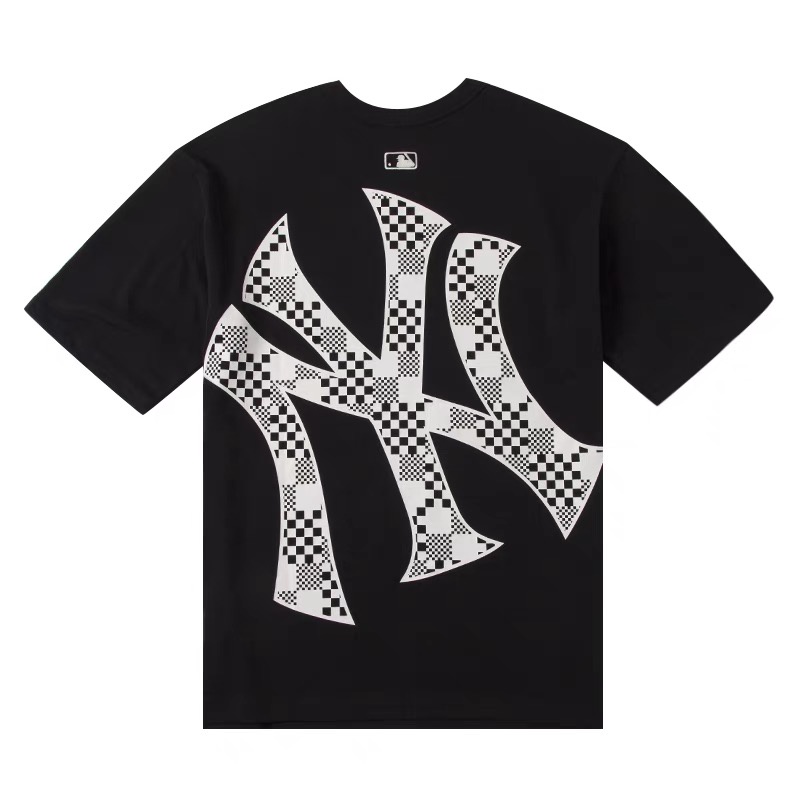 Mlb Áo Thun cotton Ngắn Tay In Họa Tiết Thời Trang Cho Nam Và Nữ