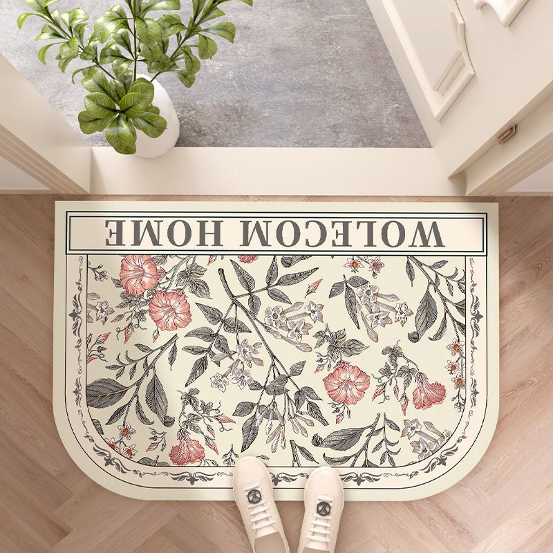 Thảm lót cửa chùi chân Chống Trượt Thấm Hút Tốt Phong Cách Bắc Âu Sang Trọng