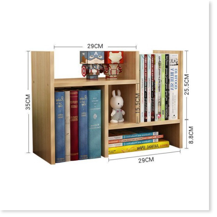 Kệ để bàn nhiều ngăn  ⛔GIÁ SỈ⛔  Giá sách đựng đồ bằng gỗ cao cấp tủ tự lắp ráp 9617