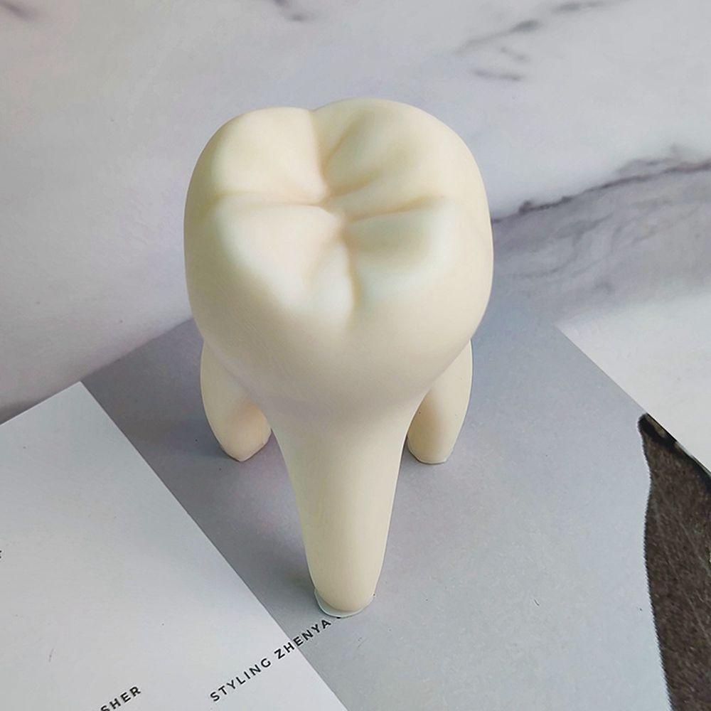 1 Khuôn Silicone Tạo Hình Chiếc Răng 3D DIY Trang Trí Nhà Cửa