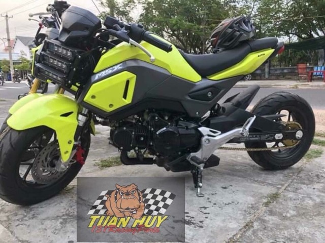 Đèn led 3 tầng cho xe msx