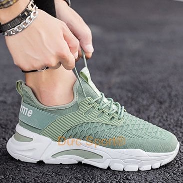 Giày nam sneaker hàn quốc công sở Đức Sport giầy thể thao nam tập gym chạy bộ thể dục cổ thấp G160