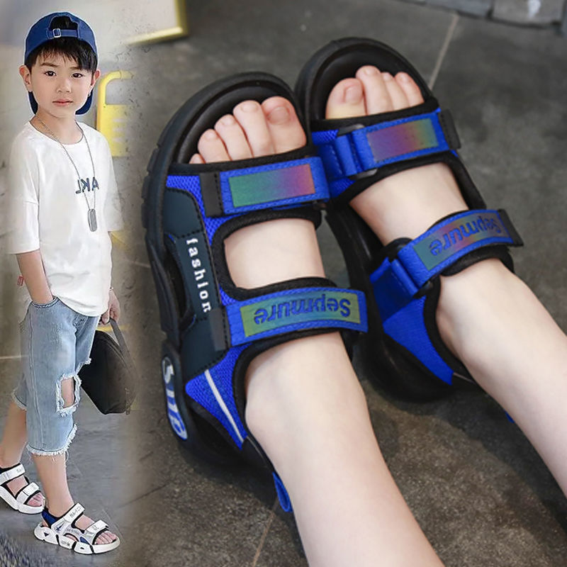 Giày Sandal Đế Mềm Chống Trượt Thời Trang Hè 2021 Cho Bé Trai