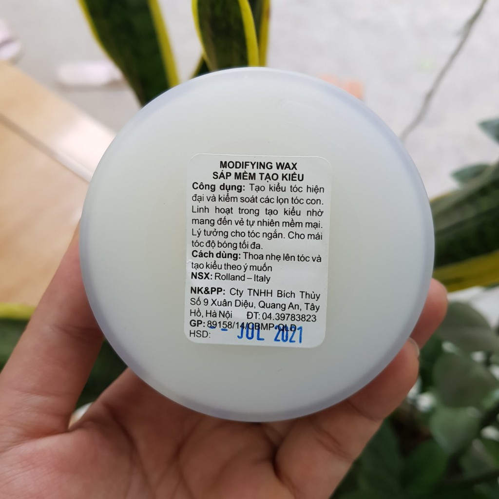 SÁP TẠO KIỂU LÀM BÓNG MƯỢT TÓC UNA MODIFYING WAX 100G