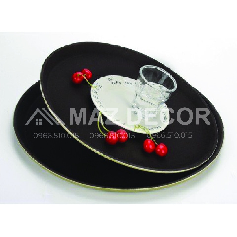 [Sỉ] Khay bê đồ chống trơn tròn các cỡ 28-36-40cm đẹp dày dặn giá rẻ