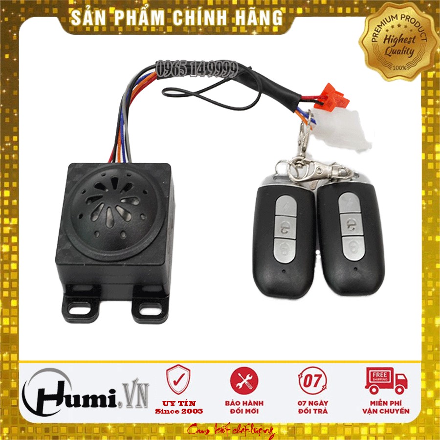Báo động chống chộm xe điện 48V 60V 72V Chính hãng Humi